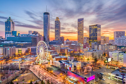 Atlanta, Georgia, USA downtown skyline..